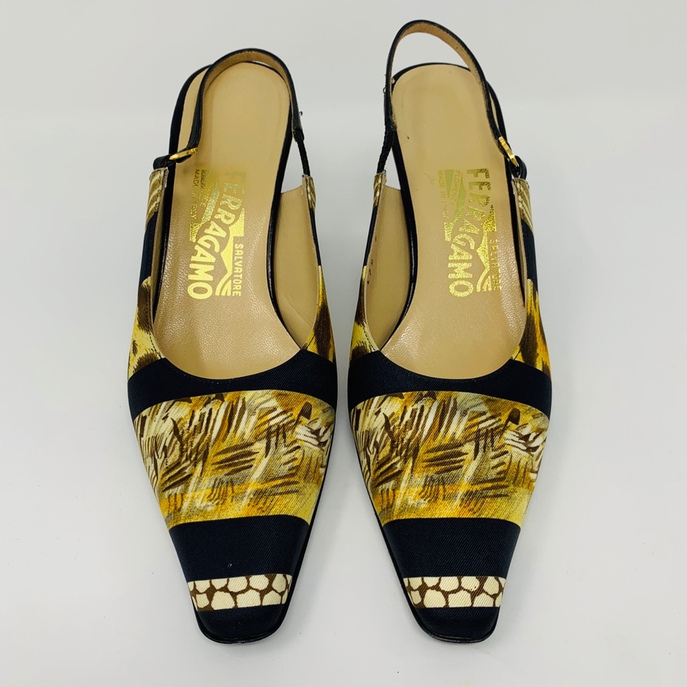 SALVATORE FARRAGO AUTHENTIC SILK SHOES